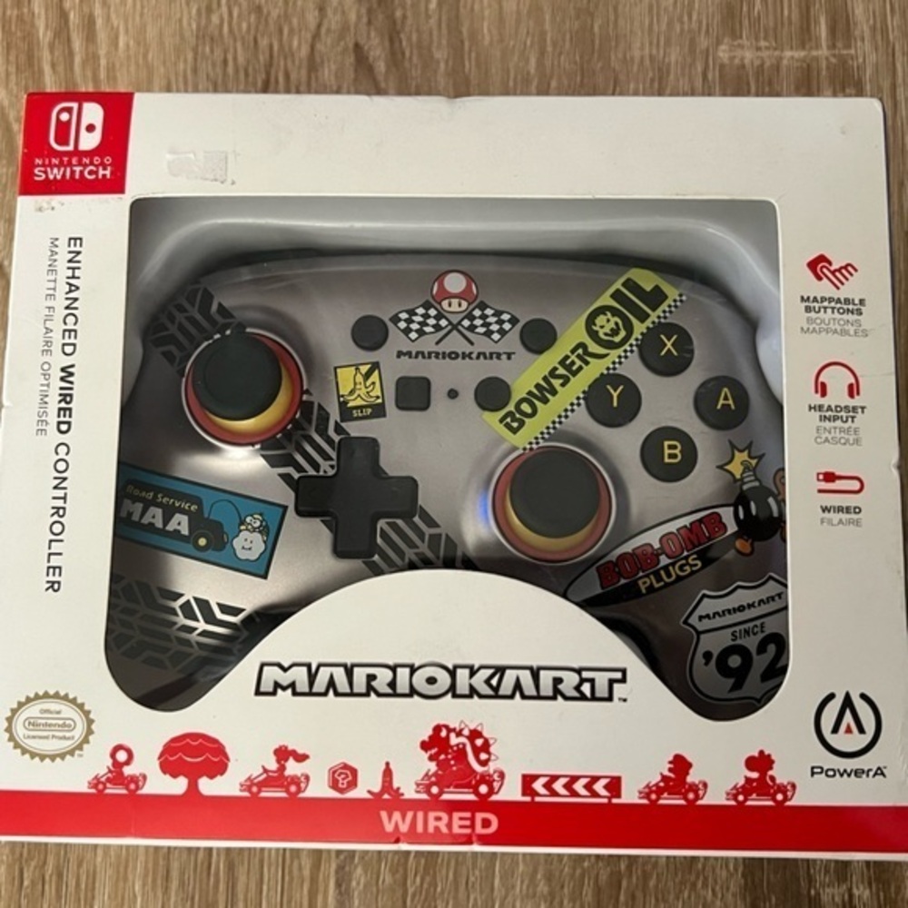 Nintendo Switch Wired Mario Kart controller